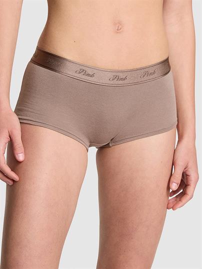 Logolu Pamuklu Boyshort Külot