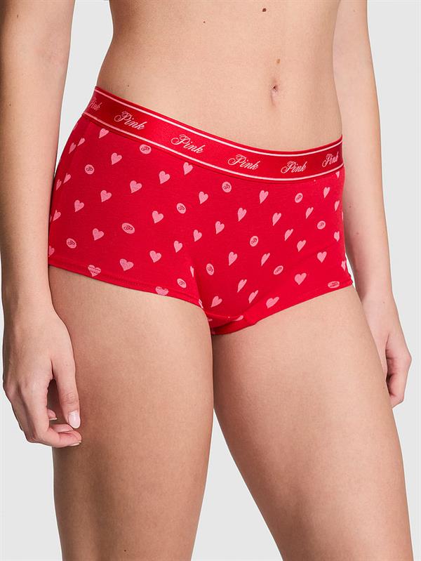Logolu Pamuklu Boyshort Külot