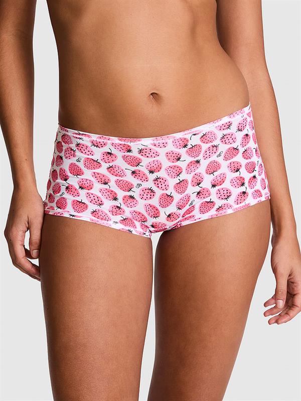 Logolu Pamuklu Boyshort Külot