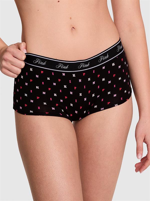 Logolu Pamuklu Boyshort Külot