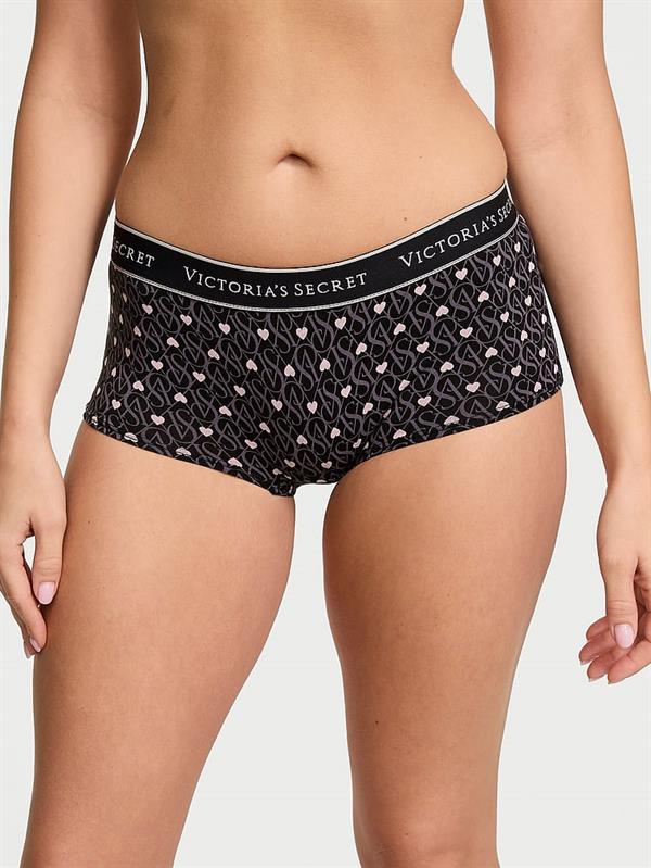 Logolu Pamuklu Boyshort Külot