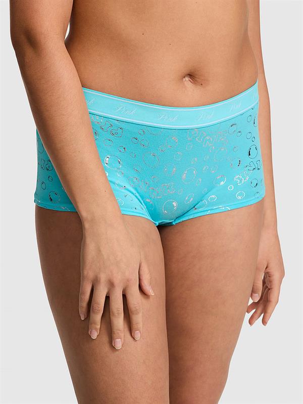 Logolu Pamuklu Boyshort Külot