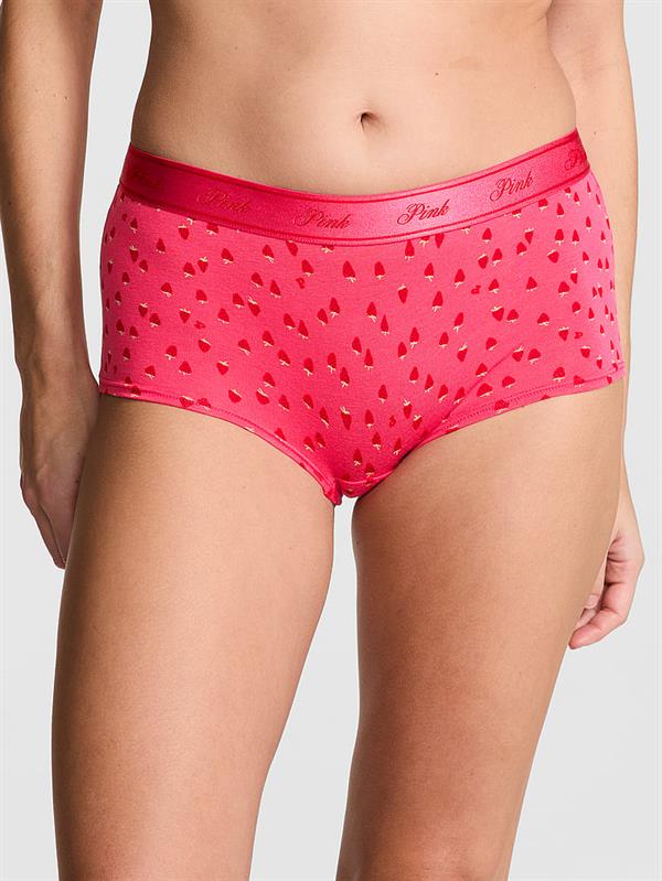 Logolu Pamuklu Boyshort Külot