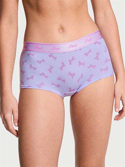 Logolu Pamuklu Boyshort Külot