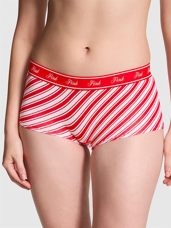 Logolu Pamuklu Boyshort Külot