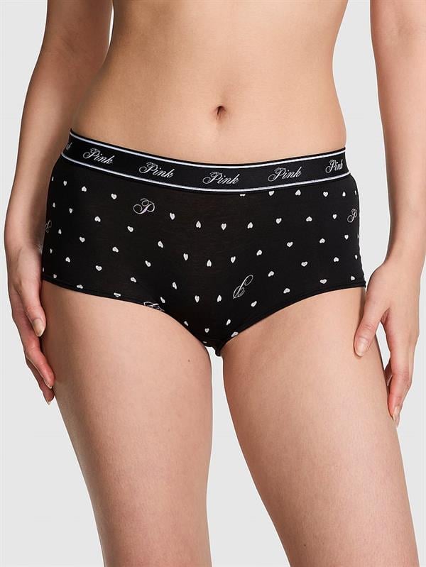 Logolu Pamuklu Boyshort Külot