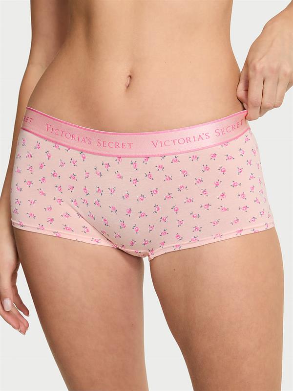 Logolu Pamuklu Boyshort Külot
