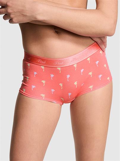 Logolu Pamuklu Boyshort Külot