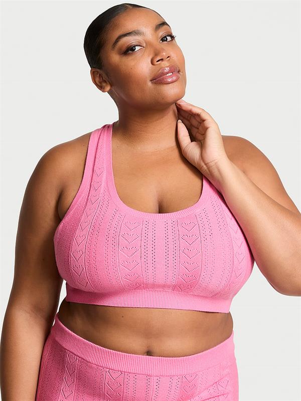 Lüks Kalpli Pointelle Bralet