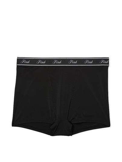Mikro Logolu Yüksek Bel Boyshort Külot