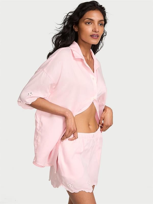 Modal Pamuklu Kısa Pijama Takımı