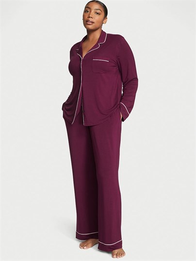 Modal Uzun Pijama Takımı