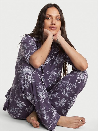 Modal Uzun Pijama Takımı