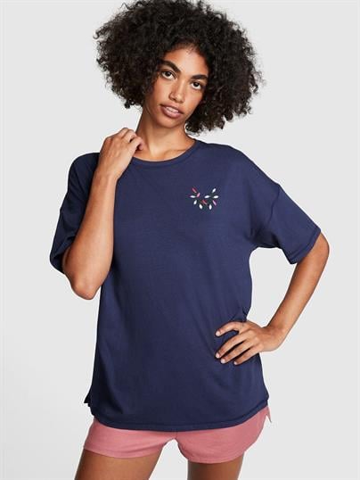 Pamuk Oversize Pijama Tişört