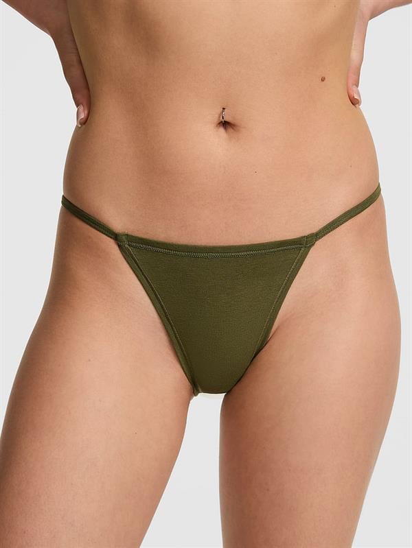 Pamuklu Askılı Bikini Külot