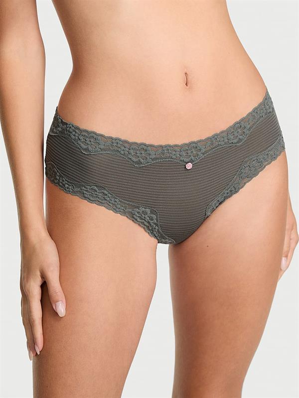 Pamuklu Dantelli Cheeky Külot