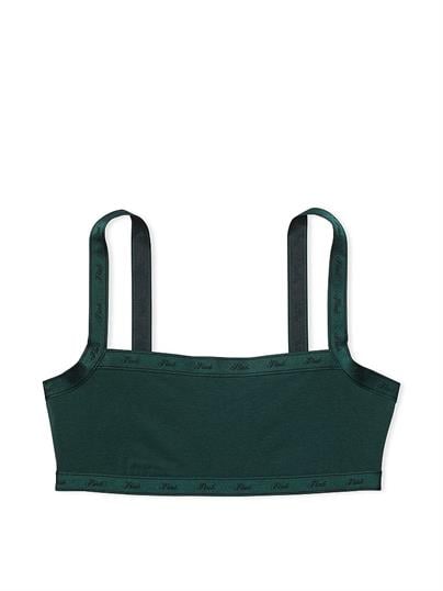 Pamuklu Logolu Düz Yaka Bralet