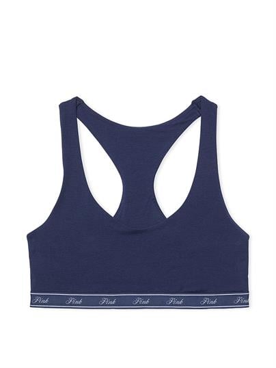 Pamuklu Racerback Logolu Bralet