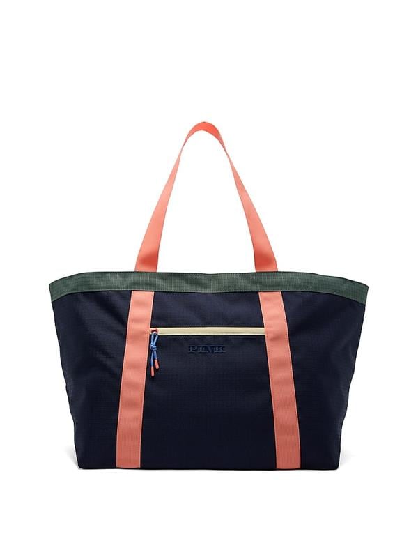PINK Logolu Tote Çanta