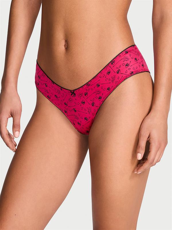 Pürüzsüz Derin Bacak Kesim Cheeky Külot