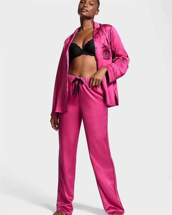 Saten Pijama Takımı