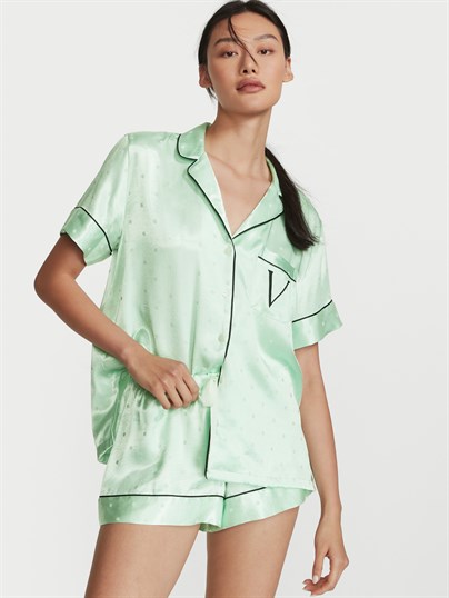 Saten Pijama Takımı