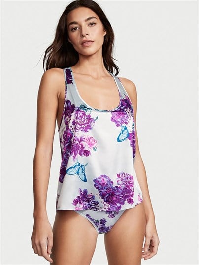 Saten Racerback Atlet
