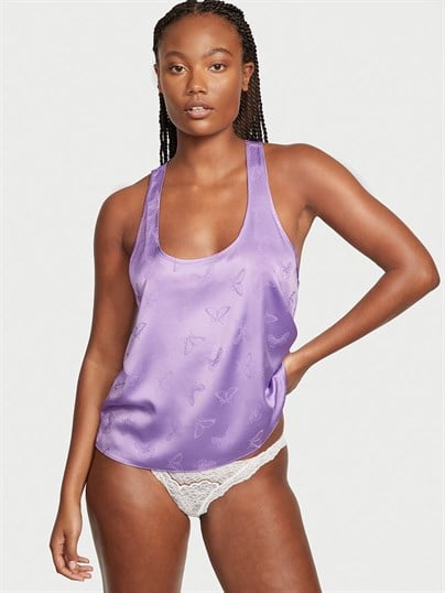 Saten Racerback Atlet