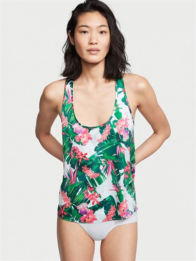 Saten Racerback Atlet