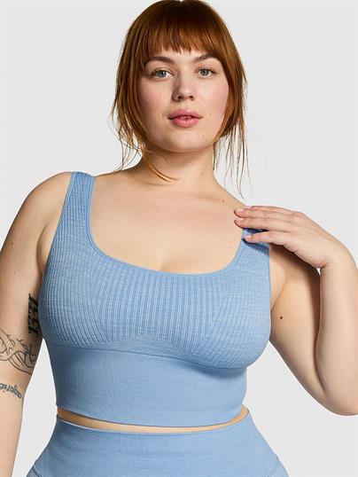 Seamless Crop Sporcu Sütyeni