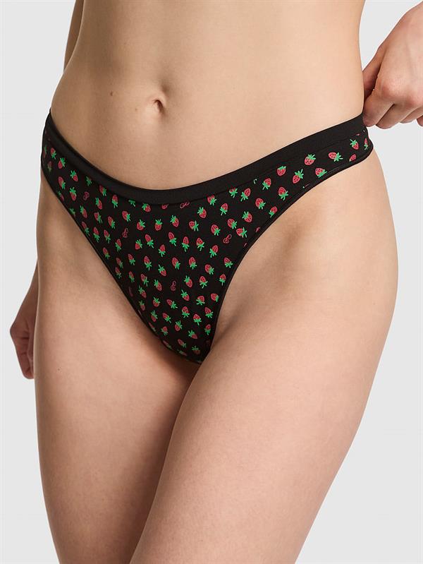 Seamless Derin Bacak Kesim Tanga
