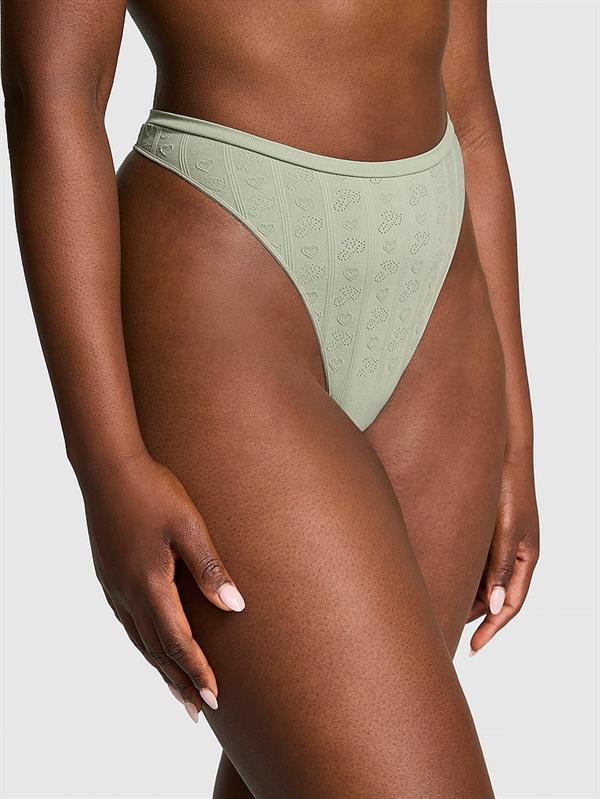 Seamless Derin Bacak Kesim Tanga