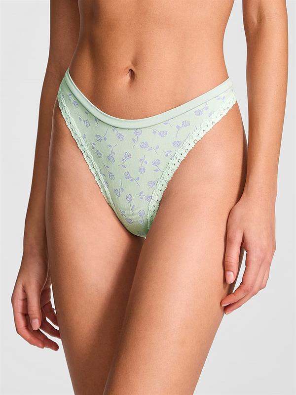 Seamless Derin Bacak Kesim Tanga