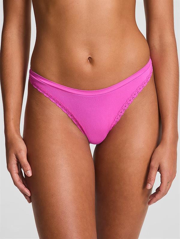 Seamless Derin Bacak Kesim Tanga