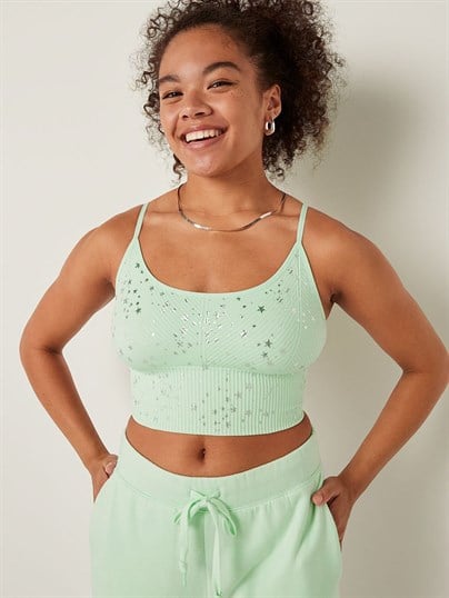 Seamless İnce Astarlı Spor Crop