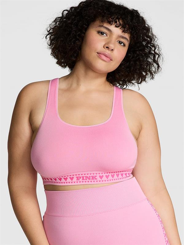 Seamless Kalpli Kare Yaka Longline Sporcu Sütyeni
