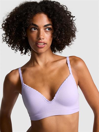 Seamless Ribanalı Balensiz Push-Up Sütyen