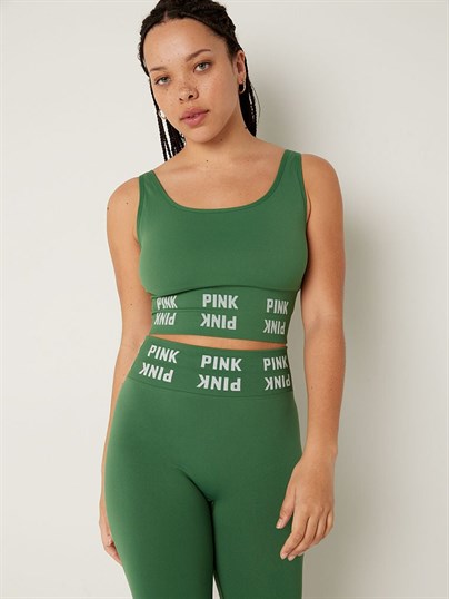 Seamless Scoop Neck Sports Bra