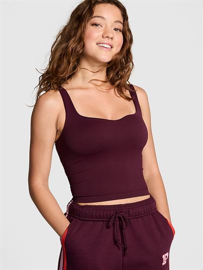 Soft Seamless Kalp Yaka Üst