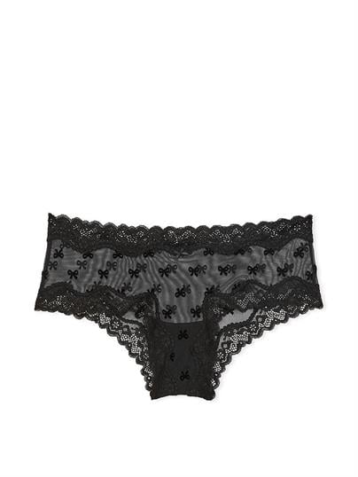 Tease Dantel Kenarlı Tül Cheeky Külot