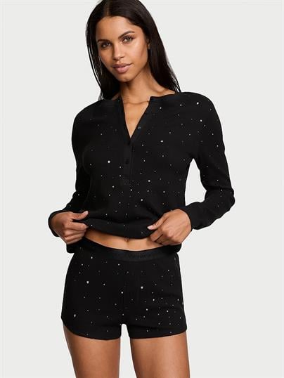 Termal Şortlu Pijama Takımı
