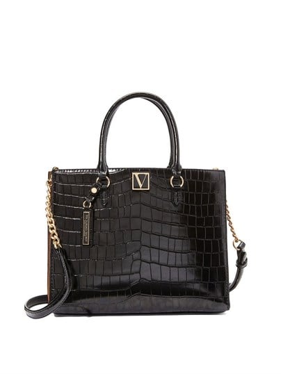 The Victoria Croc Colorblock Çanta