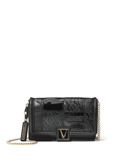 The Victoria Mini Boy Noir Patchwork Omuz Çantası