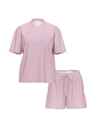 %100 Pamuk Kısa Pijama Takımı