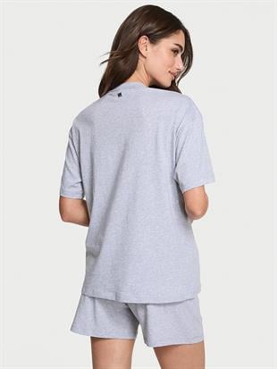 %100 Pamuk Kısa Pijama Takımı