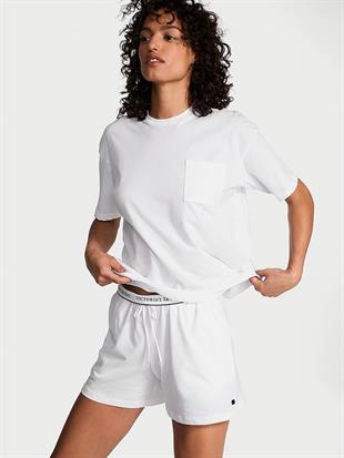 %100 Pamuk Kısa Pijama Takımı