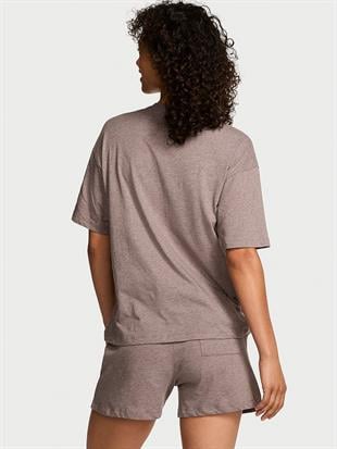 %100 Pamuk Kısa Pijama Takımı