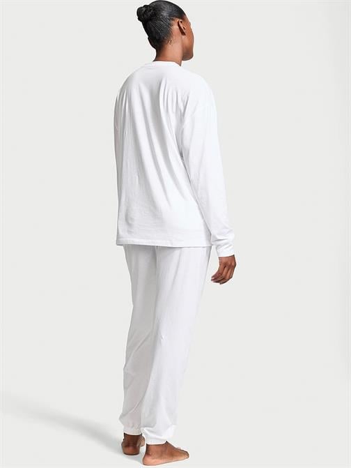 %100 Pamuk Uzun Pijama Takımı