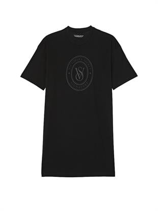 %100 Pamuklu Oversize Uyku Tişörtü