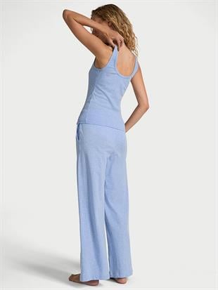 %100 Pamuklu Uzun Pijama Takımı